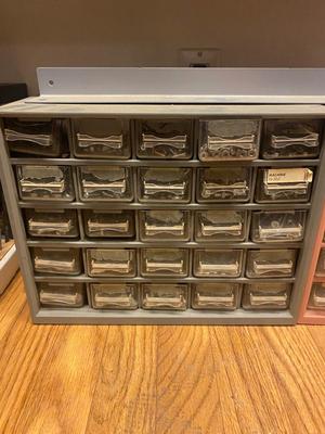BUNCHES AND BUNCHES OF HANDY HARDWARE/FASTENERS