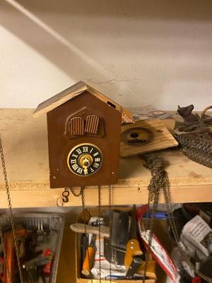 HUGE LOT OF COOKOO CLOCKS FOR PARTS OR REPAIR