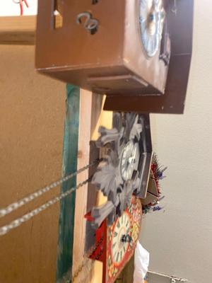 HUGE LOT OF COOKOO CLOCKS FOR PARTS OR REPAIR