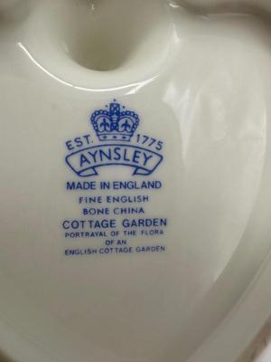 Aynsley Fine English Bone China Jewelry Holder