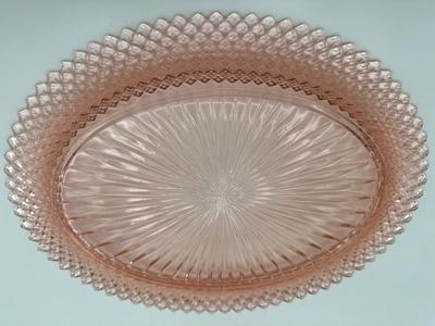 “Miss America Pink” Depression Glass Serving Dishes