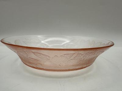 Pink Depression Glass DOGWOOD MacBeth-Evans Salvar
