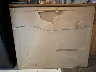 Known Artist Penny Feder Pencil Signed Edition 1/1 Etching/Engraving Artwork Frame Size 35" x 43" Preowned from an Estate