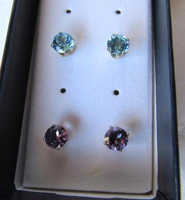 Stud Earrings Boxed Set of 4