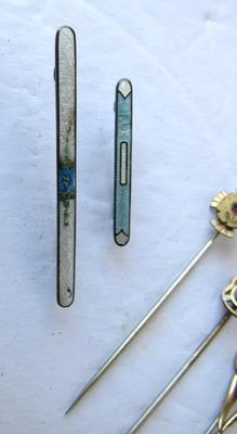 Lot of Vintage Tie Pins and Bar Pins
