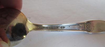 Vintage Child's Silver Plate Fork/Spoon Set, & Queen Elizabeth Coronation 1953 Spoon