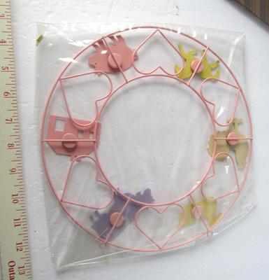 Cute Spring Theme Metal Wall Hanging, Avon, Unused
