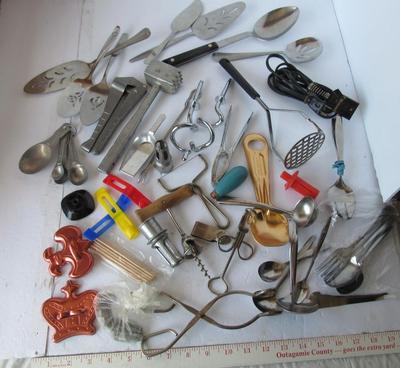 Lg Lot of Utensils - Vintage-Modern