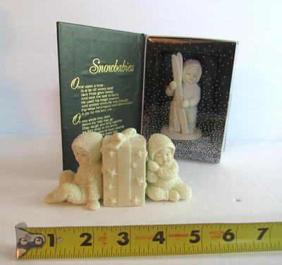 Vintage Dept 56 Snowbabies Figurines