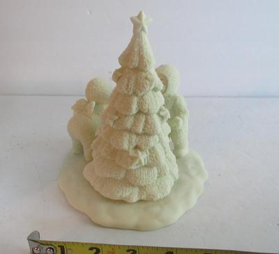 Vintage Dept 56 Snowbabies Decorating Tree