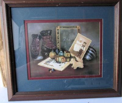 Small Still Life Picture, About 10" x 11 1/2"