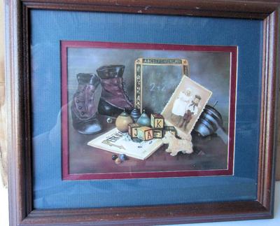 Small Still Life Picture, About 10" x 11 1/2"