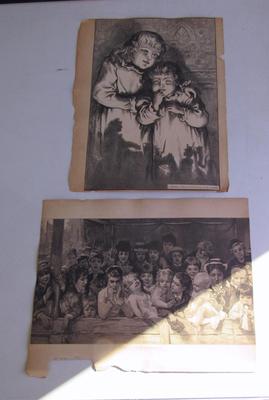 Nice Antique Prints From Scrapbook Pages #1