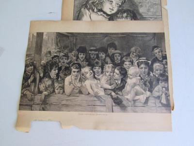 Nice Antique Prints From Scrapbook Pages #1