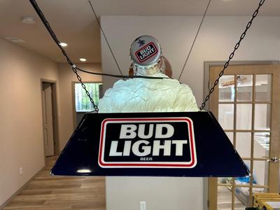 BUD LIGHT POOL TABLE LIGHT