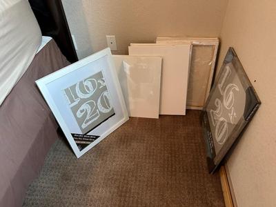 NEW ARTIST CANVAS AND PICTURE FRAMES