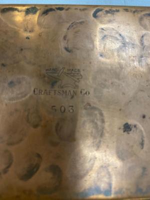 Vintage Copper Cigarette Holder? Trinket Box?