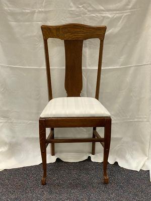 Oak Dining Chair - T-back