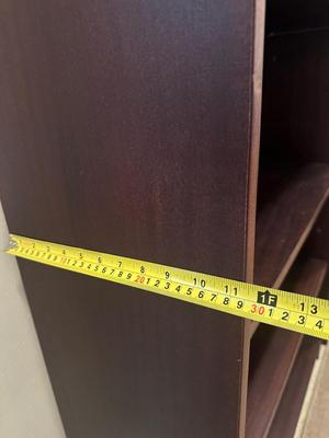 Two Wooden Bookshelves (2)