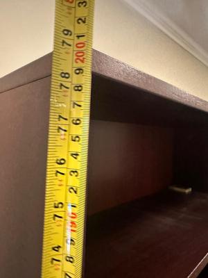 Two Wooden Bookshelves (2)