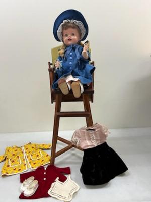 Ideal Doll (composition) and High Chair