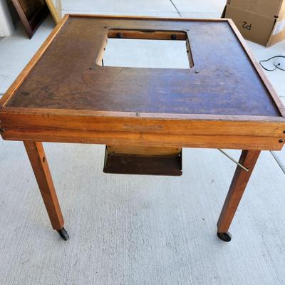 Antique Babee Tenda Activity Table - HIgh Chair