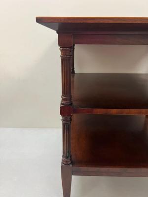 Three TIer VIntage End Table