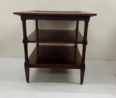 Three TIer VIntage End Table