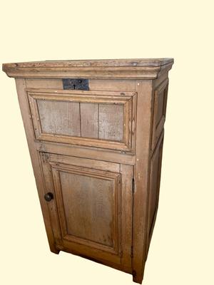 Vintage Ice Box Style 2 Door Cabinet