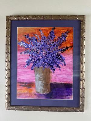 Framed Original Painting by Carol Burch
