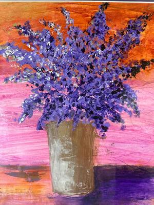 Framed Original Painting by Carol Burch
