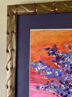 Framed Original Painting by Carol Burch
