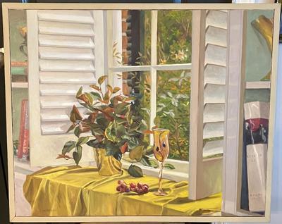 Jane Desonier - Plant on Windowsill