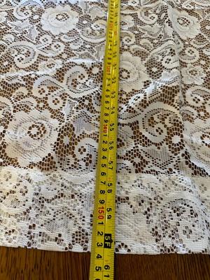 Eight Vintage Lace Curtains (8)