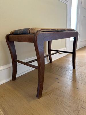 Vintage Solid Wood Bench