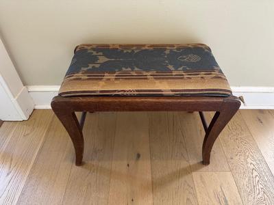 Vintage Solid Wood Bench