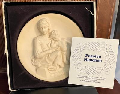 Decorative Plate - Pensive Madonna