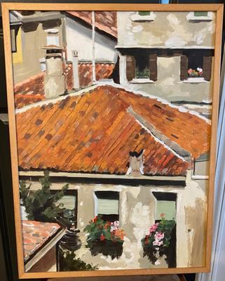 Barbara Kellam - Italian Rooftops