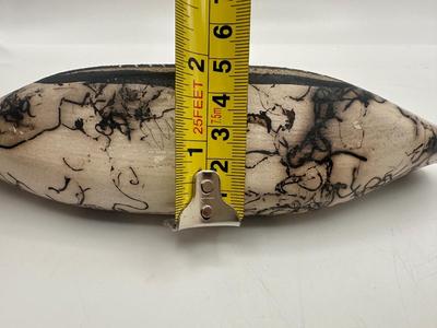 Signed, Navajo Pottery Canoe