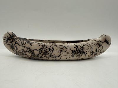 Signed, Navajo Pottery Canoe