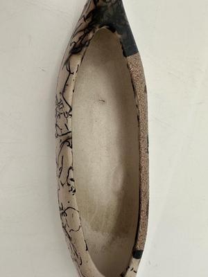 Signed, Navajo Pottery Canoe