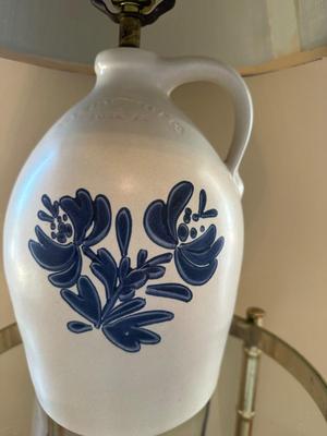 Pfaltzgraff Yorktowne Table Top Jug Lamp