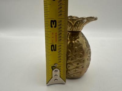 Mini 3” Brass Pineapple Handbell