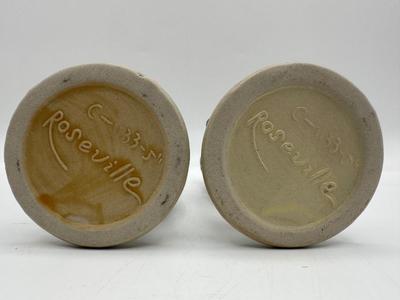 Roseville Pottery Candle Holders