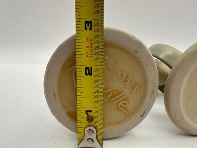 Roseville Pottery Candle Holders