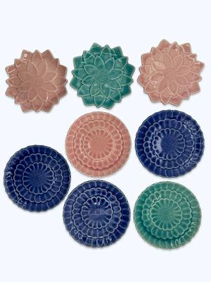 Leaf Plates - Eight Piece Set