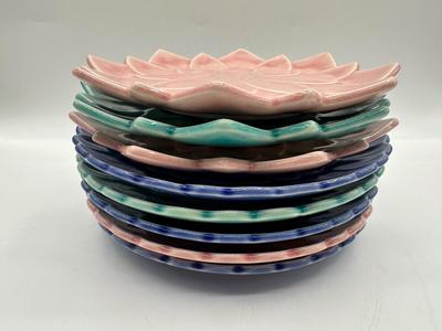 Leaf Plates - Eight Piece Set