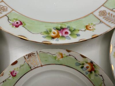 NIPPON Hand Painted Plates (3)
