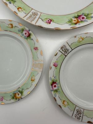 NIPPON Hand Painted Plates (3)