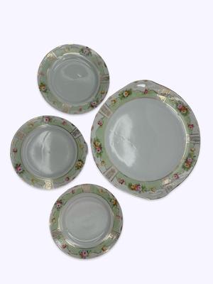 NIPPON Hand Painted Plates (3)